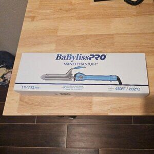 BaByLiss PRO Nano Titanium XL Spring Curling Iron 1 1/4”  NIB